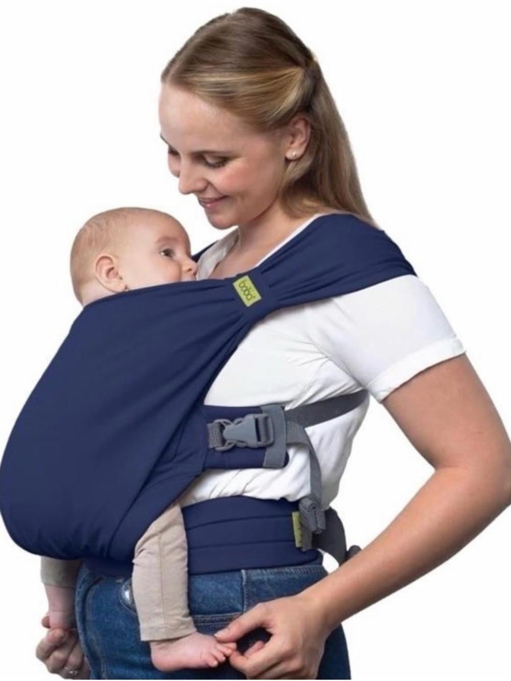 Boba Bliss Navy Wrap Carrier by Boba